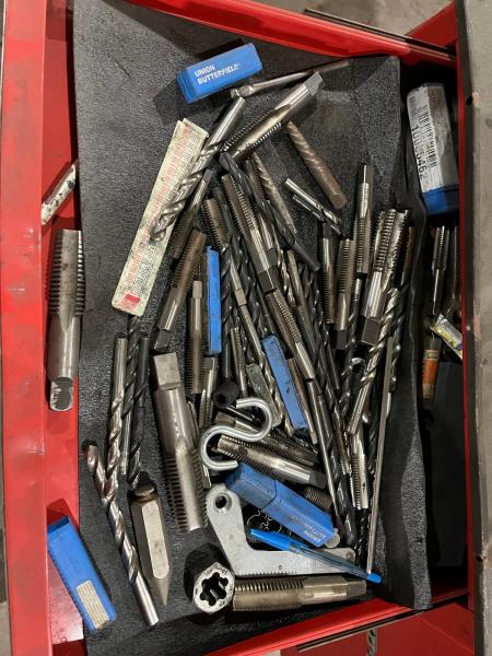 Snap-on Toolbox on Cart with tools and top box - Image 5