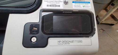 HP Designjet T1300 Plotter, Used - Image 3