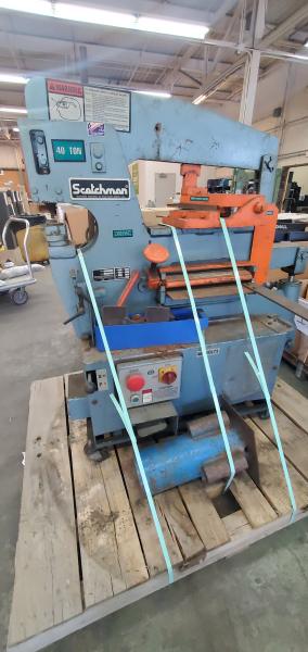 Scotchman 40Ton Sheet Metal Press/Cutter. - Image 2