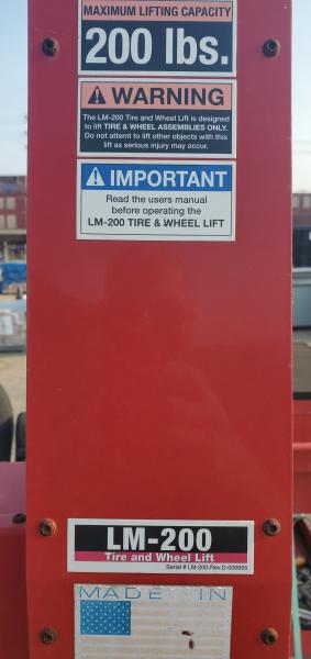 Used LM-200 Tire and Wheel Lift - Image 2