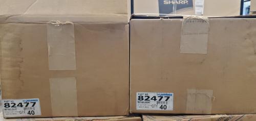 Lot of 80 6"x5/8" - Threaded Knot Wheel Brushes - Image 2