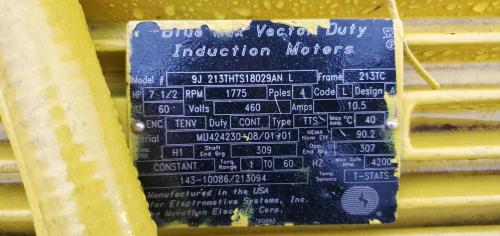 Used Ely Crane/Hoist, 2 Ton Capacity. Power Supply:480-3-60 - Image 4