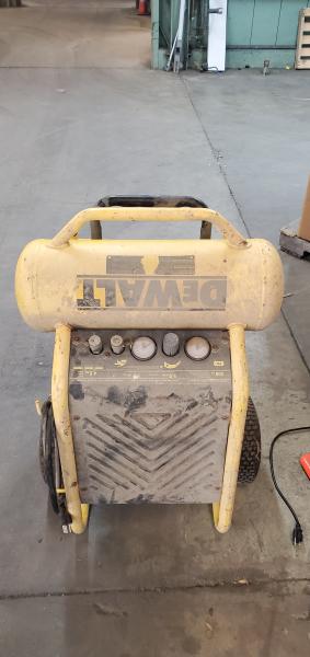 Used Dewalt D55146 Air Compressor- Motor Runs - Image 1