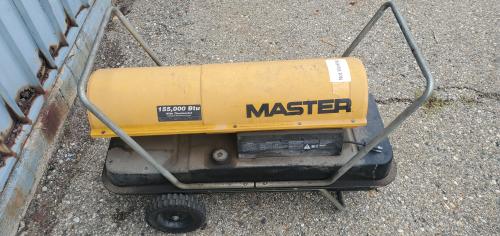 Master 155,000 BTU Kerosene/Diesel Heater, Non-Working. - Image 1