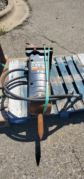 Kubota KXB460 Demo Tool Attachment.