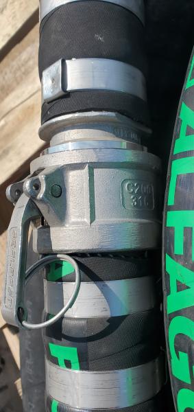 Length of Alfagomma 202 Evolution 10 bar EPDM Hose. ~2.5" diameter. - Image 2