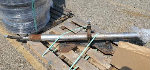 Underground Boring Missile. 69"x3.5". On Stand. - Image 2