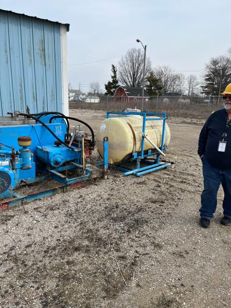 Skid pump with tank (St. Clair Compressor) - Image 2