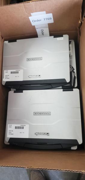 Lot of 16 Panasonic FZ-55 Ruggedized Laptop. - Image 1