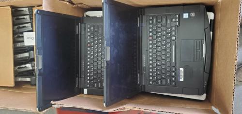 Lot of 16 Panasonic FZ-55 Ruggedized Laptop. - Image 2