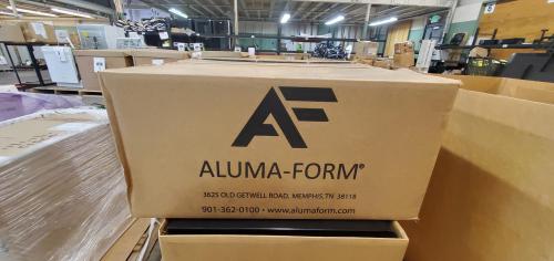 Lot of 2 Boxes of Aluma-Form Spacer Blocks- Each box contains 50 Spacers- (1/2"x2"x8") - Image 1