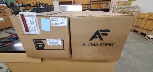 Lot of 2 Boxes of Aluma-Form Spacer Blocks- Each box contains 50 Spacers- (1/2"x2"x8") - Image 3