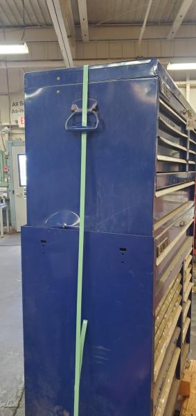 Napa Rolling ToolBox with Top Box- Tools Included- Has Keys. 40"x64" (Not Available for Donation). - Image 2