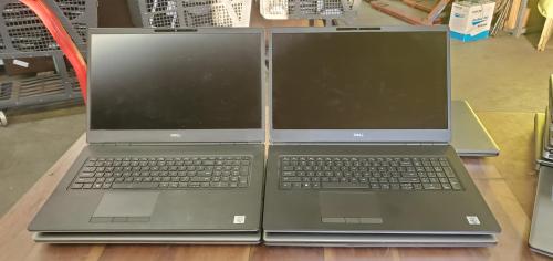 Lot of 12 Used Dell Precision 7750 Laptop PC's- Scratch and Dent- No Chargers. - Image 3
