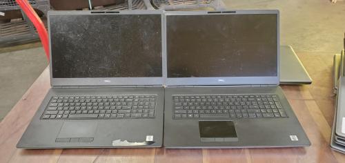 Lot of 12 Used Dell Precision 7750 Laptop PC's- Scratch and Dent- No Chargers. - Image 4