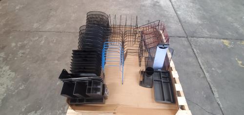 Lot of Used Desk Organizers.  - Image 2