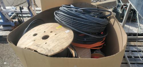 Lot of Communications Cable, partial reels. - Image 1