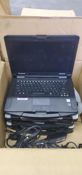 Lot of 5 Panasonic Toughbook FZ-55 Ruggedized Laptops. - Image 2