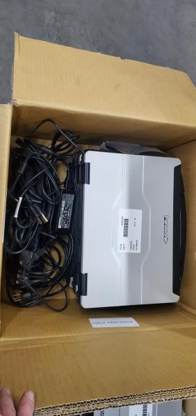 Lot of 5 Panasonic Toughbook FZ-55 Ruggedized Laptops. - Image 1