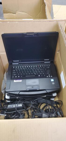 Lot of 5 Panasonic Toughbook FZ-55 Ruggedized Laptops. - Image 2