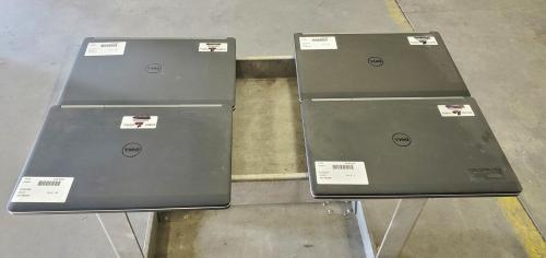 Lot of 4 Dell Precision Laptops- 3x 7720, 1x 7710- Windows 10- 512Gb Hard Drive- Ultra HD 17.3" Display. - Chargers Included. - Image 1