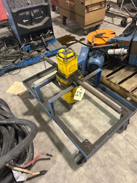 Lot 32- Ingersol Rand Industrial Impact Tool- On Cart-- (JH Campbell 3).