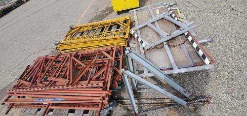 Lot of Various Scaffolding Parts/Pieces.