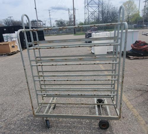 Used Rolling Rack, 52"x70"x24" - Image 1