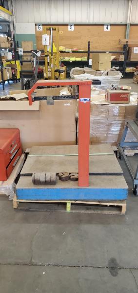 Western 3000Lb Capacity Scale.  - Image 1