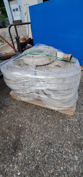 Lot of 16 Rawhide Fire Hoses- 2.5 - Image 1