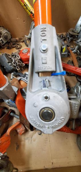 Lot of Various Chance and Coffing Chain and Strap Hoists. - Image 1