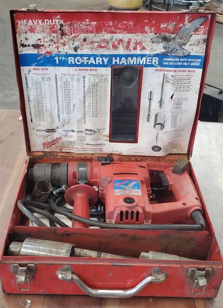 Milwaukee- Hawk- 1" Rotary Drill. - Image 2