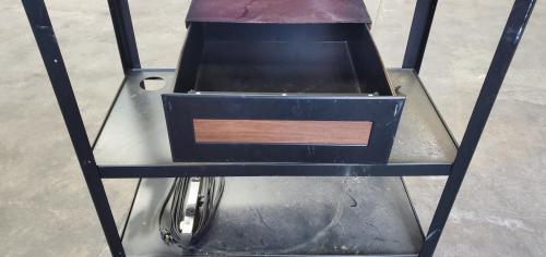 Rolling Work Cart- 36"×18"×39". - Image 2