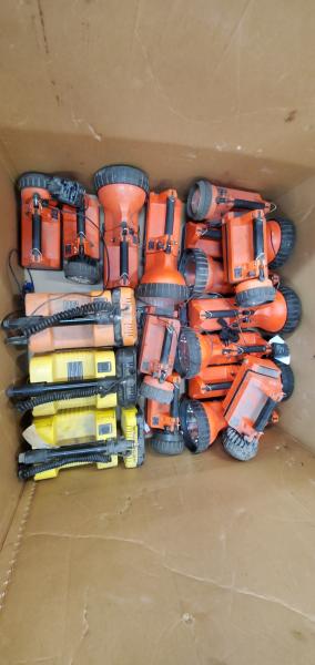 Lot of Untested Streamlight/Pelican Work Lights/Flashlights. - Image 2