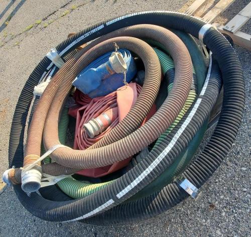 Lot of Various Suction/Discharge Hoses. ~3 - Image 1