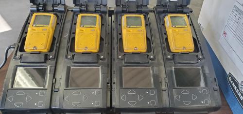 Honeywell IntelliDox BW MaxXT II. With 4 Honeywell BW Max XT II Multi-Gas Detectors. - Image 1
