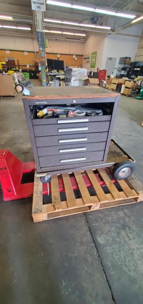 Kennedy Toolbox on Cart. - Image 1