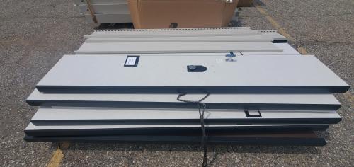 Spacesaver Mobile Manual and Mechanical Assist Shelving/Racking System. 