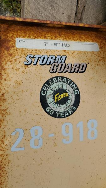 Fisher Storm Guard 7.5' Snowplow - Image 5