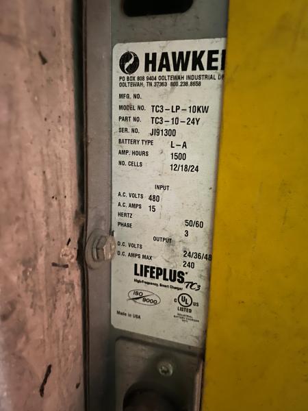 Narrow Aisle, Inc. FLEXI G4 AC 1200 Electric Forllift.(Zeeland Generating Plant) - Image 9