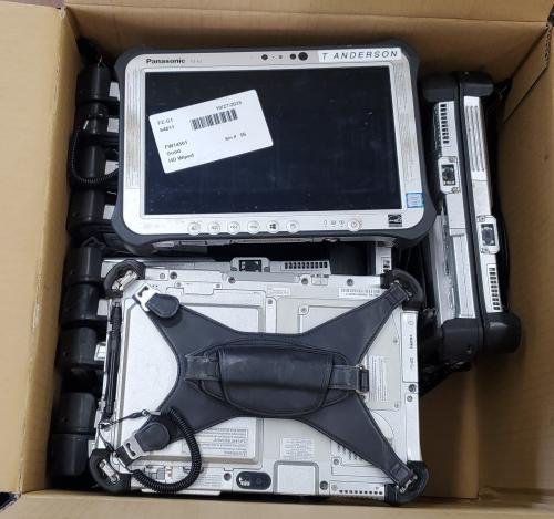 Lot of 14 Panasonic Toughbook FZ-G1 Rugged Tablets – Mixed MK Versions – Untested / AS-IS. NO OS Chargers Not Included. - Image 3