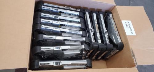 Lot of 14 Panasonic Toughbook FZ-G1 Rugged Tablets – Mixed MK Versions – Untested / AS-IS- C. NO OS- Chargers Not Included - Image 1