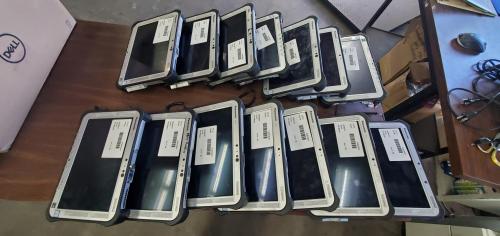 Lot of 14 Panasonic Toughbook FZ-G1 Rugged Tablets – Mixed MK Versions – Untested / AS-IS- C. NO OS- Chargers Not Included - Image 2