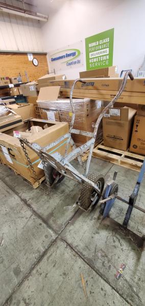 Lot of 3 Cylinder Carts / Hand Trucks. - Image 3