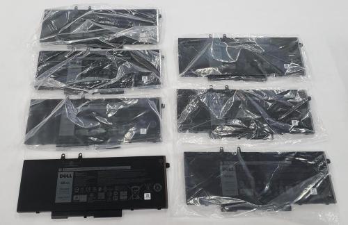 New OEM Dell Laptop Batteries- 15x 60W, 7x 68W, 5x 63W, 2x 42W, 1x 55W. - Image 5