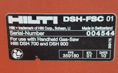 Hilti DSH-900 Concrete Saw on Hilti Cart. - Image 3