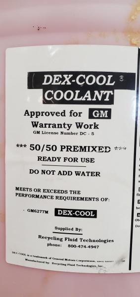 55 Gal Drum of Dex-Cool Antifreeze/Coolant.  - Image 2