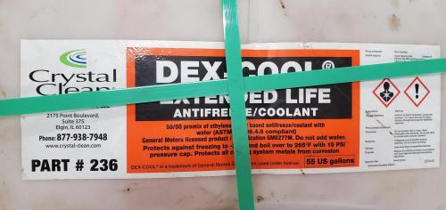 55 Gal Drum of Dex-Cool Antifreeze/Coolant.  - Image 3