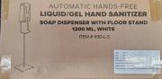 Lot of 18 Automatic Hands-Free Liquid/Gel Hand Soap Dispenser with Floor Stand.