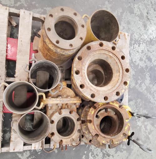 Lot of Mueller No. 28 Tapping Sleeves – 3B (16"), 2B (12"), and various Flanges. - Image 6